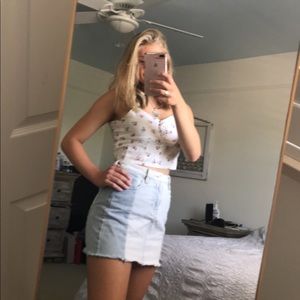 Pacsun denim skirt